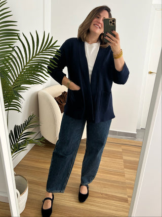 Cárdigan azul marino | Michella