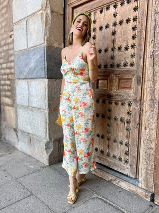 Floral jumpsuit | Camila