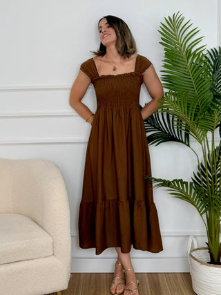 Vestido marrón | Brezo