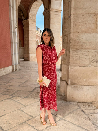 Vestido midi rojo  | Daria