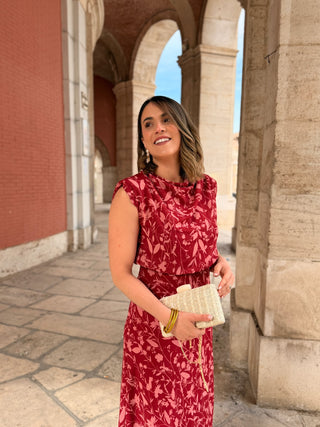 Vestido midi rojo  | Daria