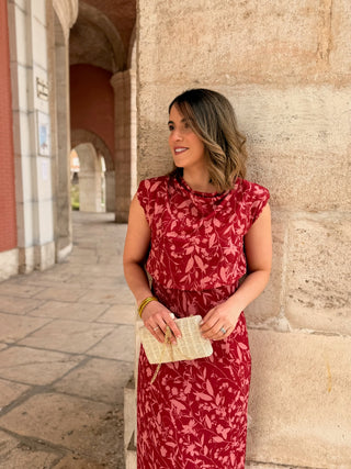 Vestido midi rojo  | Daria