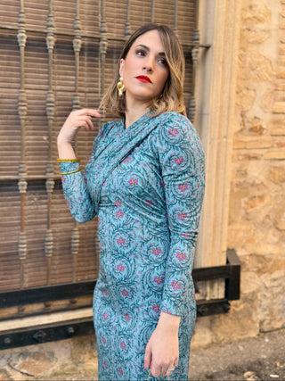 Vestido estampado | Iris