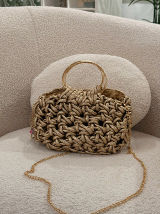 Bolso gold | Valeria