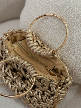 Bolso gold | Valeria