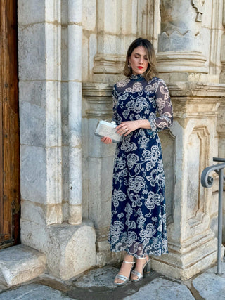 Vestido Tul estampado | Bluebell