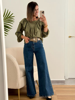 Jeans vaquero campana| Mónaco