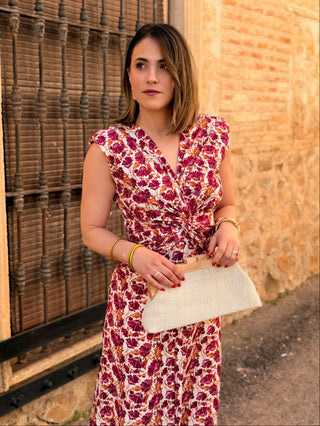Vestido midi estampado | Alira