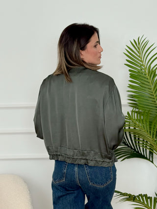 Bomber verde  | Mila