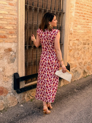 Vestido midi estampado | Alira