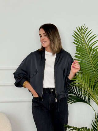 Bomber gris marengo | Mila