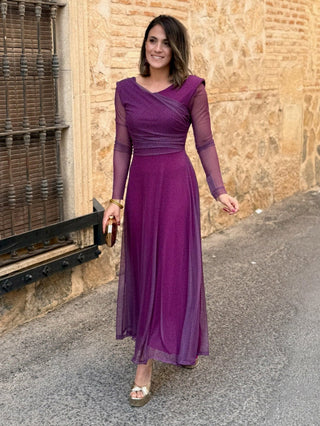 Vestido tul estampado | Amatista