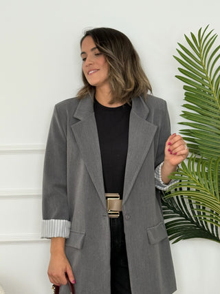 Blazer gris | Olivia