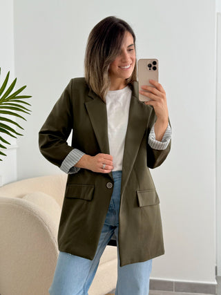 Blazer kaki | Olivia