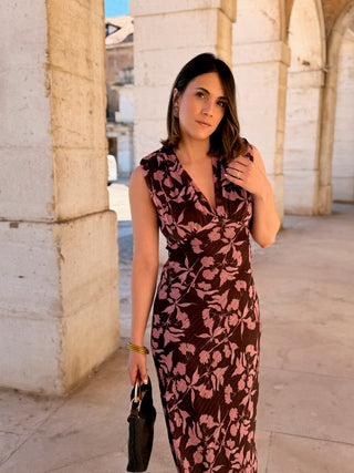 Vestido Midi Estampado | Gadea