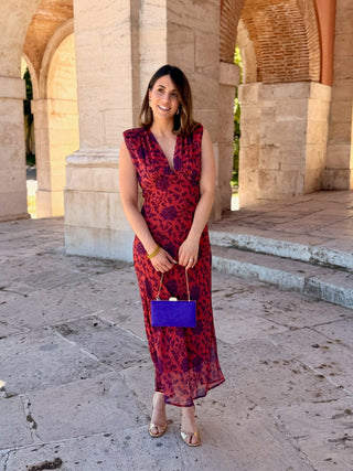 Vestido Midi Estampado | Yara