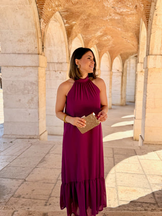 Vestido gasa buganvilla | Noa