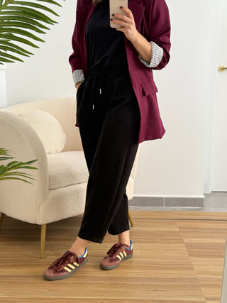 Pantalón jogger negro  | Alma