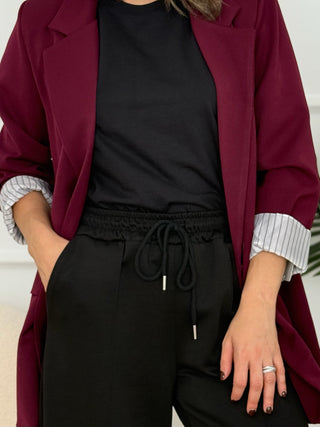Pantalón jogger negro  | Alma
