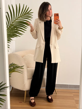 Blazer beige  | Hazel