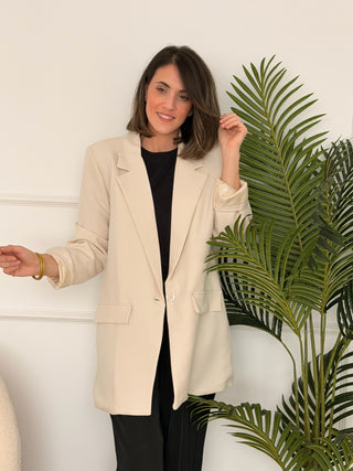 Blazer beige  | Hazel