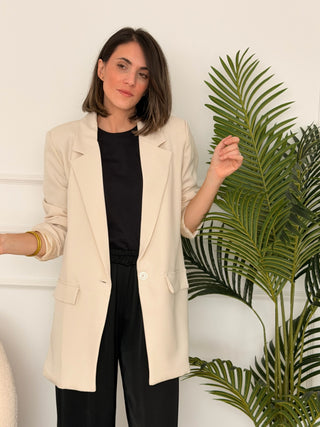 Blazer beige  | Hazel