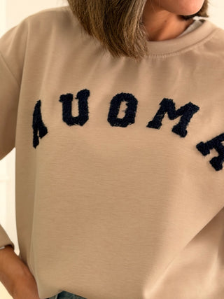 Sudadera beis | Amour