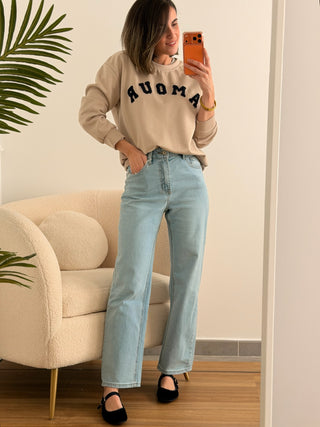 Sudadera beis | Amour