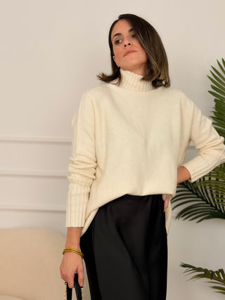 Jersey punto blanco | Claudia