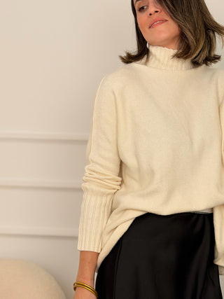 Jersey punto blanco | Claudia