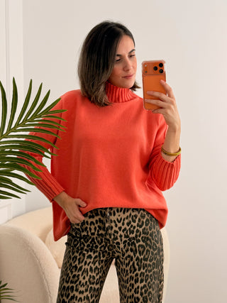 Jersey punto naranja | Claudia