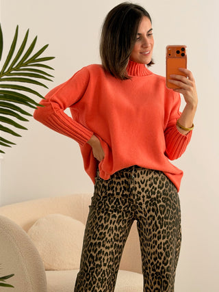 Jersey punto naranja | Claudia