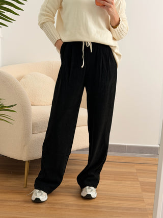 Pantalón jogger negro | Hugo