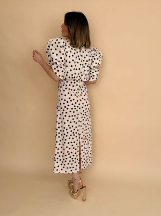 Vestido lunares blanco | Lola