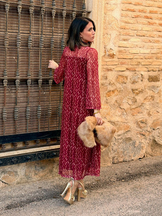 Vestido Tul estampado | Davinia