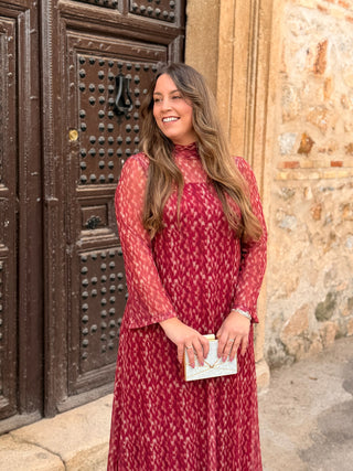 Vestido Tul estampado | Davinia