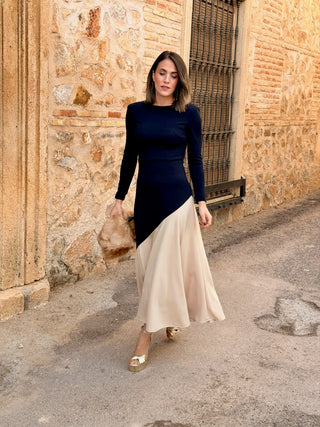 Vestido Bicolor | Velvet