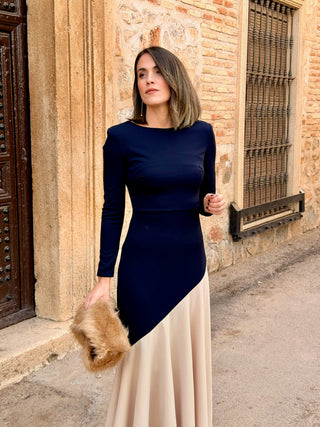 Vestido Bicolor | Velvet