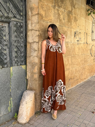 Vestido Estampado| Marea Teja