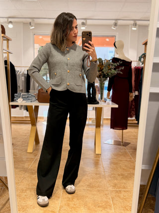 Chaqueta Punto | Miko Gris