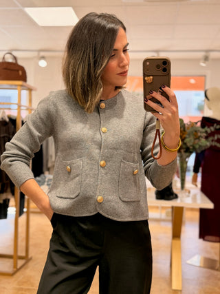 Chaqueta Punto | Miko Gris
