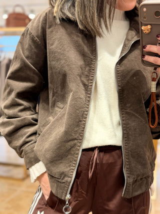 Chaqueta micropana chocolate | Neik