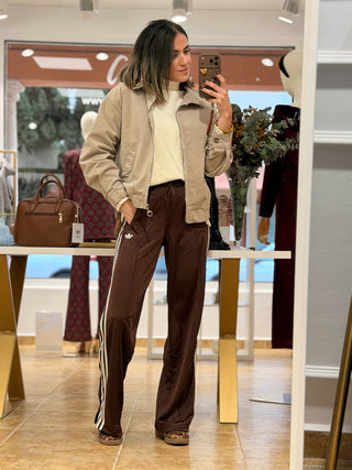 Chaqueta micropana beige | Neik