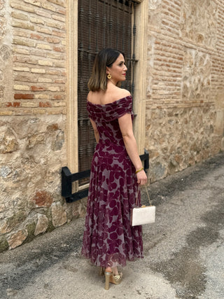 Vestido Tul estampado | Gala