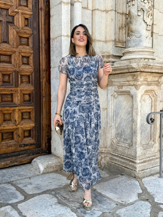 Vestido Tul estampado | Noa