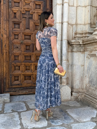 Vestido Tul estampado | Noa