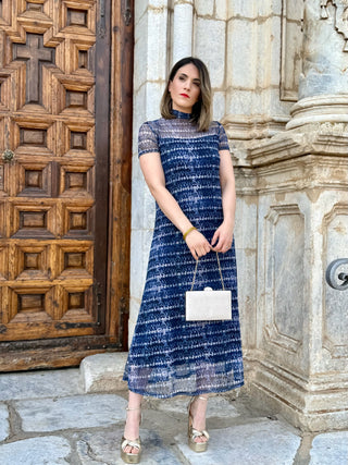 Vestido Tul estampado | Hally