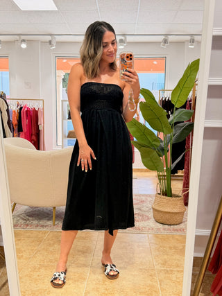 Vestido punto negro  | Core