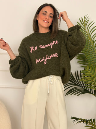 Jersey con texto kaki | Bali