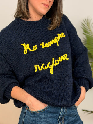 Jersey con texto marino| Bali